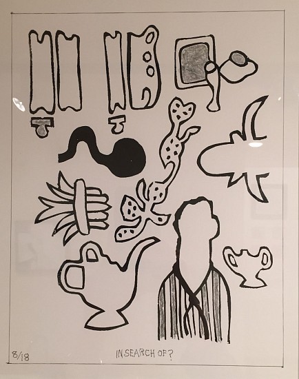 Harold Balazs, In Search of ? 9/18
2012, Watercolor, Pen