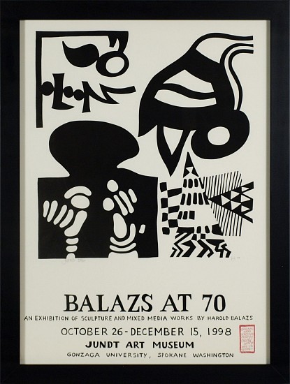 Harold Balazs, Balazs at 70; 178/300 unframed
1998, print