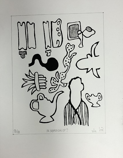 Harold Balazs, In Search Of 12/18
2012, silk screen