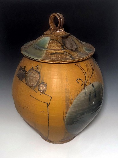 Josh DeWeese, Medium Covered Jar
2022, ceramic