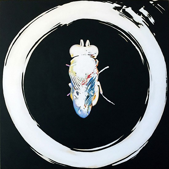 Michael Haykin, White Bee
2017, oil on canvas